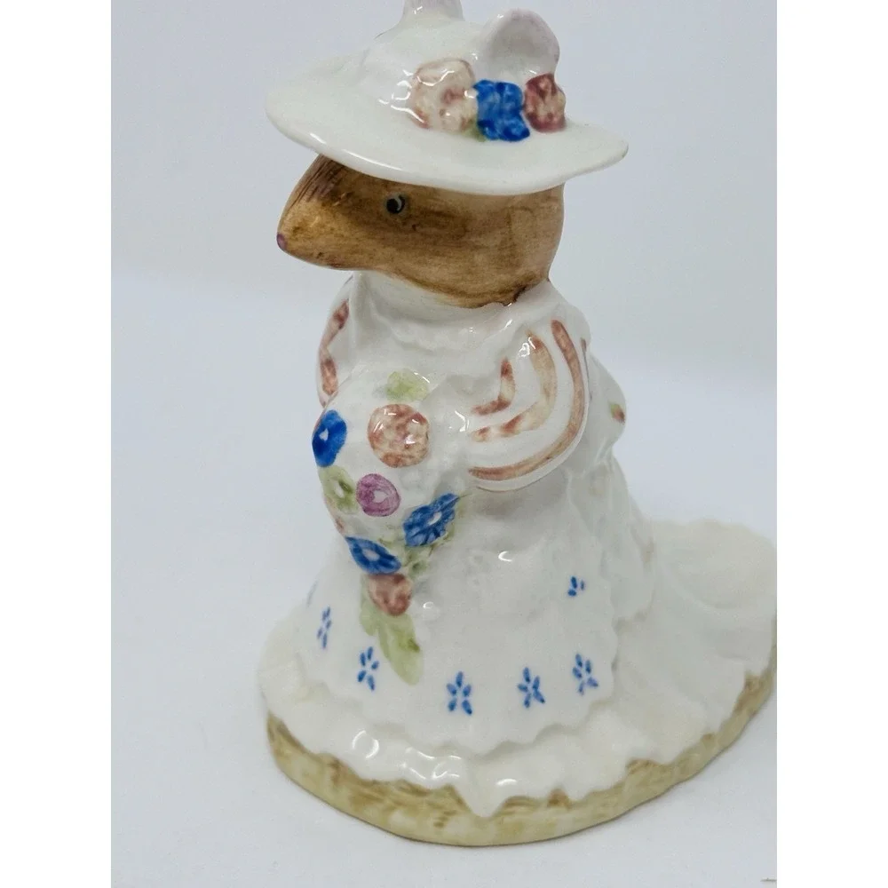 ROYAL DOULTON Poppy Eyebright & Dusty Dogwood Brambly Hedge Mice Figurines